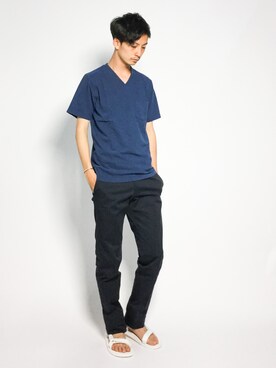 RENさん（メンズ・176cm）の夏コーディネート