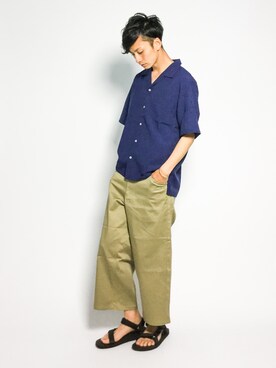 RENさん(メンズ・176cm)の夏コーディネート