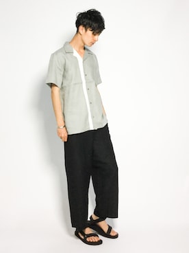 RENさん(メンズ・176cm)の夏コーディネート