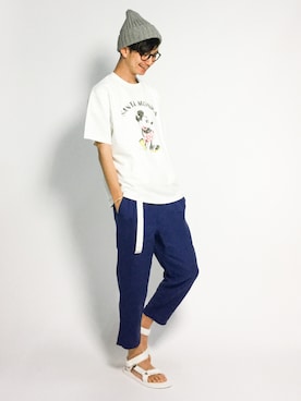RENさん(メンズ・176cm)の夏コーディネート