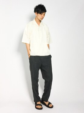 「モダール」｜RENさん（メンズ・176cm）の夏コーディネート