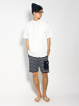 RENさん（メンズ・176cm）の夏コーディネート