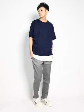 RENさん（メンズ・176cm）の夏コーディネート