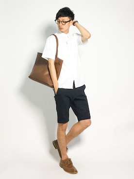 RENさん（メンズ・176cm）の夏コーディネート