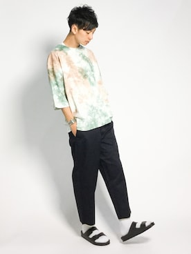 RENさん（メンズ・176cm）の夏コーディネート