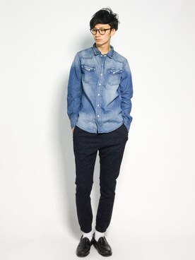 RENさん（メンズ・176cm）の秋コーディネート