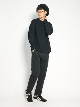 「AZUL by moussy（アズールバイマウジー）のアイテム」を使った、RENさん（メンズ・176cm）の秋コーディネート