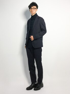 「URBAN RESEARCH（アーバンリサーチ）のアイテム（テーラードジャケット）」を使った、RENさん（メンズ・176cm）の秋コーディネート