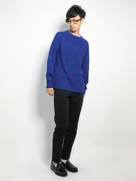 「INASTUDIOS（イーナストゥディオス）のアイテム」を使った、RENさん（メンズ・176cm）の秋コーディネート