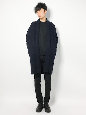 「ロングカーディガン」｜RENさん（メンズ・176cm・20代）の秋コーディネート