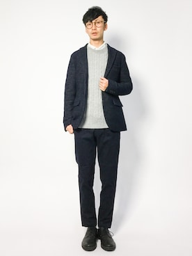 「jiggys shop（ジギーズショップ）のアイテム（トップス）」を使った、RENさん（メンズ・176cm・20代）の冬コーディネート