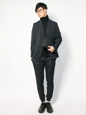 RENさん（メンズ・176cm）の冬コーディネート