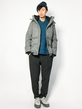 RENさん（メンズ・176cm）の冬コーディネート