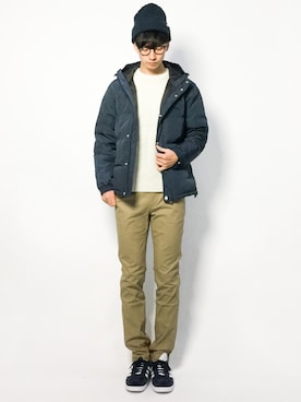 RENさん（メンズ・176cm）の冬コーディネート