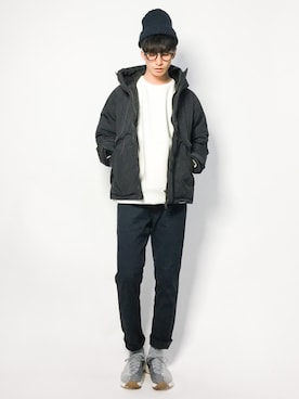 RENさん（メンズ・176cm）の冬コーディネート