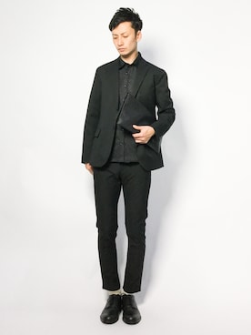 RENさん（メンズ・176cm）の冬コーディネート