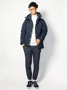 RENさん（メンズ・176cm）の冬コーディネート