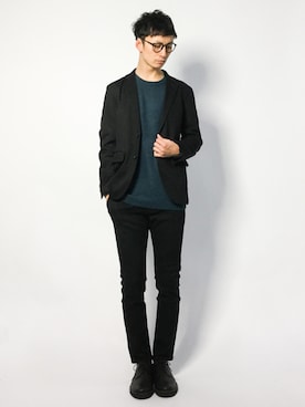 RENさん（メンズ・176cm）の冬コーディネート