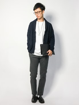 RENさん（メンズ・176cm）の冬コーディネート