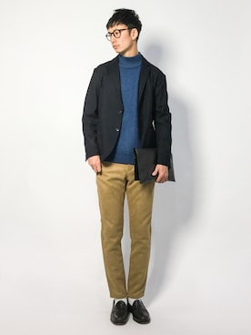 RENさん（メンズ・176cm）の冬コーディネート