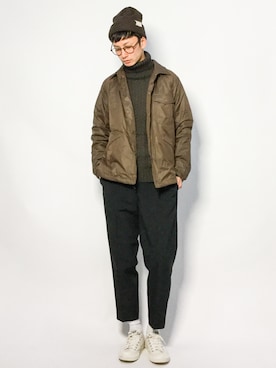 RENさん（メンズ・176cm）の冬コーディネート