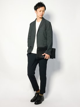 RENさん（メンズ・176cm）の冬コーディネート