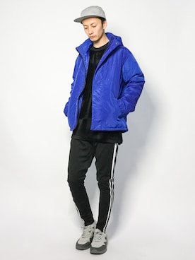「アイテム（ダウンジャケット/コート）」を使った、RENさん（メンズ・176cm・20代）の冬コーディネート
