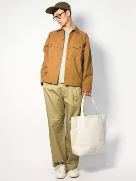 RENさん（メンズ・176cm）の春コーディネート