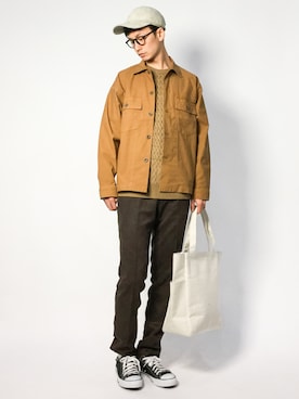 RENさん（メンズ・176cm）の春コーディネート