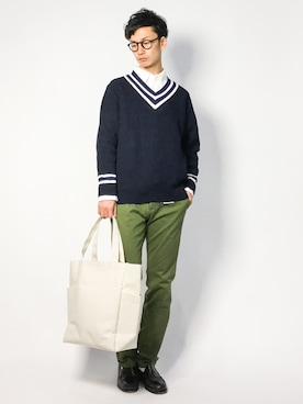 RENさん（メンズ・176cm）の春コーディネート