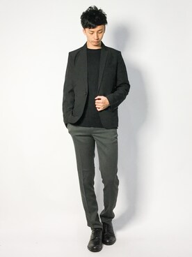 RENさん（メンズ・176cm）の春コーディネート