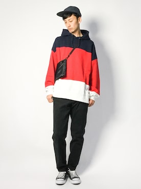 RENさん（メンズ・176cm）の春コーディネート