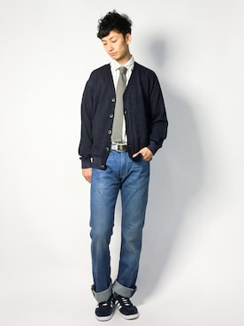 RENさん（メンズ・176cm）の春コーディネート