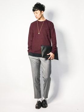 RENさん（メンズ・176cm）の春コーディネート