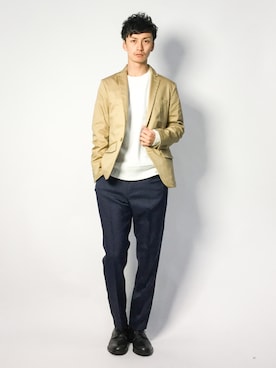 RENさん（メンズ・176cm）の春コーディネート