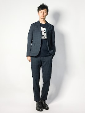 RENさん（メンズ・176cm）の春コーディネート