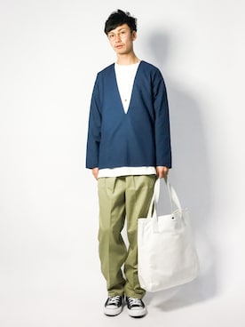 RENさん（メンズ・176cm）の春コーディネート