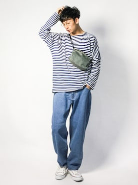 「wdl.（ワームデザインラボ）のアイテム」を使った、RENさん（メンズ・176cm）の春コーディネート