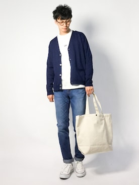 RENさん（メンズ・176cm）の春コーディネート