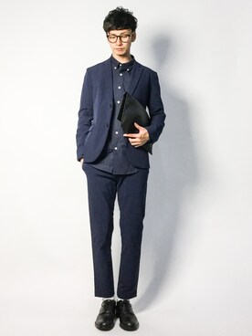 RENさん（メンズ・176cm）の春コーディネート