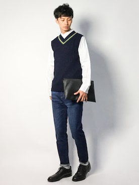 RENさん（メンズ・176cm）の春コーディネート