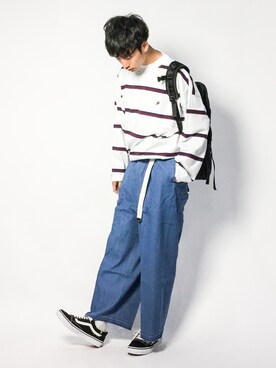 RENさん(メンズ・176cm)の春コーディネート