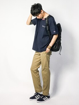 RENさん（メンズ・176cm）の春コーディネート