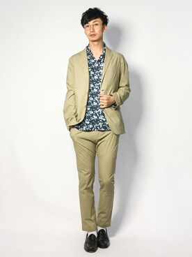 RENさん（メンズ・176cm）の春コーディネート