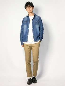 RENさん(メンズ・176cm)の春コーディネート