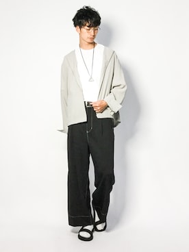 RENさん（メンズ・176cm）の春コーディネート