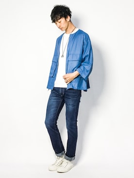 RENさん（メンズ・176cm）の春コーディネート