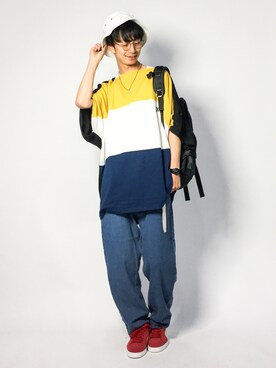 RENさん(メンズ・176cm)の春コーディネート