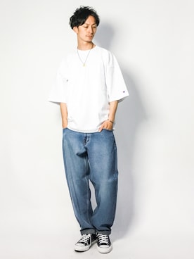 RENさん（メンズ・176cm）の夏コーディネート