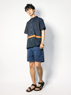 RENさん（メンズ・176cm）の夏コーディネート